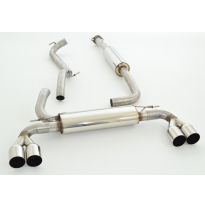 Sistema De Catback De 63,5 Mm Con Salida De Escape Izquierdo Y Derecho Friedrich Ford Focus Iii Hatchback 3-/5-Puertas Dyb  Desd