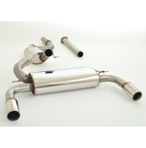 Catback-System De 76 Mm Con Salida De Escape Izquierdo Y Derecho Friedrich Ford Focus Iii Hatchback 3-/5-Puertas Dyb  Desde Año: