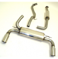 Sistema De Catback De 63,5 Mm Con Salida De Escape Izquierdo Y Derecho Friedrich Ford Grand C-Max Dxa  Desde Año: 2010  1.5l Eco