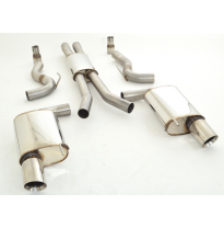 Catback-System De 76 Mm Con Salida De Escape Izquierdo Y Derecho Friedrich Ford Mustang Vi Coupe  Desde Año: 2015  5.0l V8 310kw