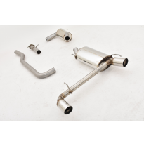 Sistema De Catback De 63,5 Mm Con Salida De Escape Izquierdo Y Derecho Friedrich Ford Fiesta Jas/Jbs  Año: 95-2001  1.25l 16v 55