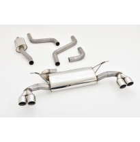 Sistema De Catback De 63,5 Mm Con Salida De Escape Izquierdo Y Derecho Friedrich Ford Focus Iv 5-Puertas Deh  Desde Año: 09/2018