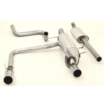 Sistema De Catback De 63,5 Mm Con Salida De Escape Izquierdo Y Derecho Friedrich Ford Fiesta Ja8 Facelift  Desde Año: 01/2013  1