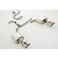 Sistema De Catback De 63,5 Mm Con Salida De Escape Izquierdo Y Derecho Friedrich Ford Mondeo (Ba7)  Año: 07/2010-08/2014 Turnier