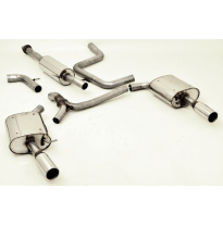 Sistema De Catback De 63,5 Mm Con Salida De Escape Izquierdo Y Derecho Friedrich Ford Mondeo (Ba7)  Año: 05/2010-08/2014 Turnier