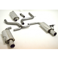 Sistema De Catback De 63,5 Mm Con Salida De Escape Izquierdo Y Derecho Friedrich Ford Mondeo (B4y/B5y)  Año: 2000-03/2007 Sedan