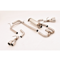 Sistema De Catback De Tubo Lateral De 63,5 Mm Con Salida De Escape Izquierdo Y Derecho Friedrich Ford Ranger 2ab (Tambien Para C