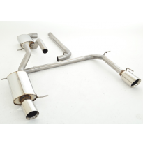 Sistema De Catback De 63,5 Mm Con Salida De Escape Izquierdo Y Derecho Friedrich Vw Passat 3c B6  Año: 2005-2010 Variant (2wd)