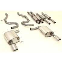 Sistema De Catback De 2x55 Mm Con Salida De Escape Izquierdo Y Derecho Friedrich Vw Passat 3c B7  Desde Año: 11/2010- Sedan &amp; Va