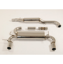 Catback-System De 76 Mm Con Salida De Escape Izquierdo Y Derecho Friedrich Vw Golf Iv  Año: 98-2003 4motion  2.8l V6 150kw