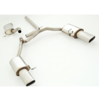 Sistema De Catback De 63,5 Mm Con Salida De Escape Izquierdo Y Derecho Friedrich Vw Golf V Variant  Año: 2007-2009  1.4l 16v 59k