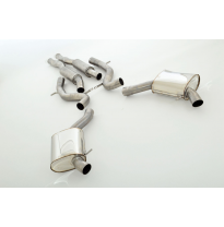 Sistema De Catback De 2x76 Mm Con Salida De Escape Izquierdo Y Derecho Friedrich Mercedes A/C217 (221) S-Klasse Coupe &amp; Cabrio 2