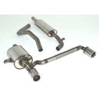Sistema De Catback De 63,5 Mm Con Salida De Escape Izquierdo Y Derecho Friedrich Renault Megane Iii (Typ Z) Coupe  5-Puertas Inc