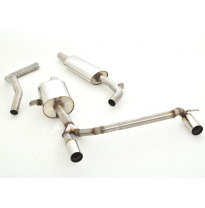 Sistema De Catback De 63,5 Mm Con Salida De Escape Izquierdo Y Derecho Friedrich Renault Megane Iii Grandtour (Typ Z) Incluido G