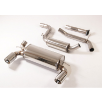 Sistema De Catback De 63,5 Mm Con Salida De Escape Izquierdo Y Derecho Friedrich Volvo C30 T5  Desde Año: 2006  2.5l 20v Turbo (