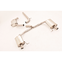 Catback-System De 76 Mm Con Salida De Escape Izquierdo Y Derecho Friedrich Skoda Octavia Rs 5e  Desde Año: 09/2018 Sedan &amp; Combi