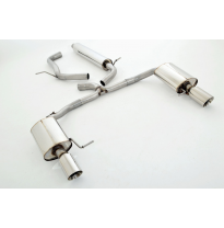 Sistema De Catback De 63,5 Mm Con Salida De Escape Izquierdo Y Derecho Friedrich Skoda Octavia Rs 5e  Desde Año: 2013 Sedan &amp; Co