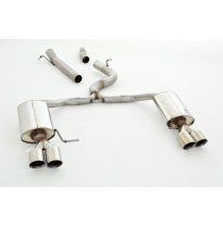 Catback-System De 76 Mm Con Salida De Escape Izquierdo Y Derecho Friedrich Skoda Octavia Rs 5e  Desde Año: 2015 (Incluido Faceli