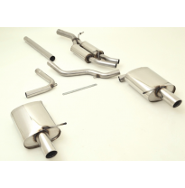 Sistema De Catback De 63,5 Mm Con Salida De Escape Izquierdo Y Derecho Friedrich Seat Exeo (3r) 2wd  Desde Año: 2009 Sedan &amp; St