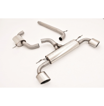 Catback-System De 76 Mm Con Salida De Escape Izquierdo Y Derecho Friedrich Seat Leon 5f Cupra Incluido Sc  Desde Año: 2014 2wd