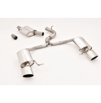 Catback-System De 76 Mm Con Salida De Escape Izquierdo Y Derecho Friedrich Seat Leon 5f St Cupra 4drive  Desde Año: 2018-  2.0l