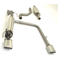 Sistema De Catback De 63,5 Mm Con Salida De Escape Izquierdo Y Derecho Friedrich Fiat Grande Punto &amp; Evo  Desde Año: 2006  1.2l