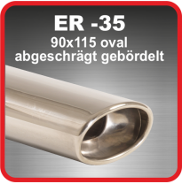 Cola De Escape De Acero Friedrich Er-35