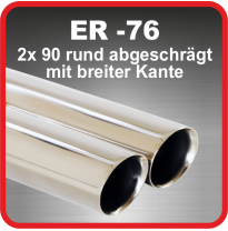 Cola De Escape De Acero Friedrich Er-76