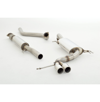 Catback-System De 70 Mm Con Tubo De Escape En El Medio Friedrich Hyundai Veloster  Desde Año: 2012  1.6l Turbo 137kw