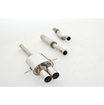 Catback-System De 70 Mm Con Tubo De Escape En El Medio Friedrich Mini R57 Cabrio Cooper S Incluido Jcw  Desde Año: 2006  1.6l Tu