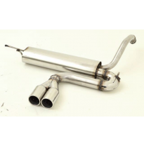 Escape Trasero Con Tubo De Escape En El Medio Friedrich Citroen C1  Desde Año: 2005  1.0l 50kw / 1.4l Hdi 40kw