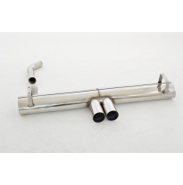 Escape Trasero Con Tubo De Escape En El Medio Friedrich Opel Calibra  Año: 93-97 (No Automatico)  2.0l 16v 100kw / 2.0l 16v 110k