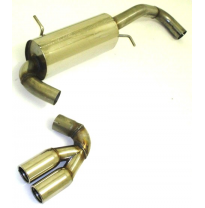 Escape Trasero Con Tubo De Escape En El Medio Friedrich Vw Lupo Gti + 1.4l 16v  Año: 2001-2005  1.4l 16v 74kw / 1.6l 16v 92kw