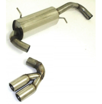 Escape Trasero Con Tubo De Escape En El Medio Friedrich Seat Arosa  Año: 97-2005  1.4l 16v 74kw