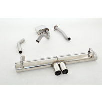 Sistema De Catback De 63,5 Mm Con Tubo De Escape En El Medio Friedrich Opel Calibra  Año: 90-97 (No Automatico)  2.0l 85kw / 2.0