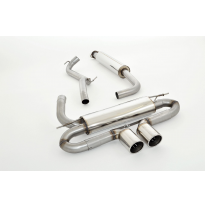 Sistema De Catback De 63,5 Mm Con Tubo De Escape En El Medio Friedrich Ford Focus Iii Hatchback 3-/5-Puertas Dyb  Desde Año: 03/