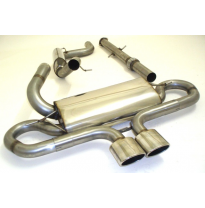 Catback-System De 76 Mm Con Tubo De Escape En El Medio Friedrich Ford Focus Iii Dyb St  Desde Año: 06/2012  2.0l Ecoboost 184kw