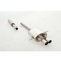 Sistema De Catback De 63,5 Mm Con Tubo De Escape En El Medio Friedrich Mini R57 Cabrio Cooper S Incluido Jcw  Desde Año: 2006  1