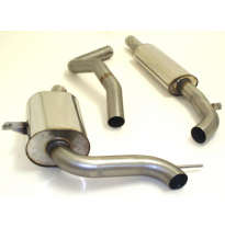 Catback-System De 76 Mm Con Tubo De Escape En El Medio Friedrich Renault Megane Iii (Typ Z) Rs / Trophy  Desde Año: 2009  2.0l T