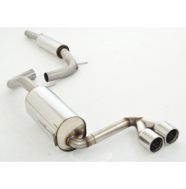 Sistema De Catback De 63,5 Mm Con Tubo De Escape En El Medio Friedrich Seat Arosa  Año: 97-2005  1.0l 37kw / 1.4l 44kw / 1.4l Td