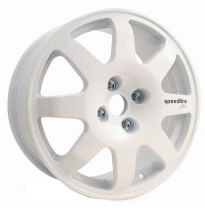 Llanta Speedline TYPE 2112 - Gr.A 7,25x16  CLIO Gr.A 4x100 ** ET53 Color: Blanco RENAULT ORIGINAL       *** 4x100 / Ø61. Algunos