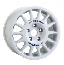 Llanta Speedline TYPE 2118 - Racing 2000 7x15 4x100 ET38 / ET43 Color: Blanco RENAULT MODELOS MOTORSPORT POR NORMATIVA FIA NO LL