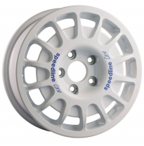 Llanta Speedline TYPE 2128 6,5x15   Sólo Motorsport 5x114,3 ET38 / ET28 Color: Blanco MITSUBISHI MODELOS MOTORSPORT POR NORMATIV