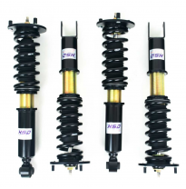 Kit de suspension roscado HSD Dualtech Coilovers Lexus GS300 S140-JZS147 Muelles delanteros: 10K (200mm - 65mm ID)kg / Muelles t