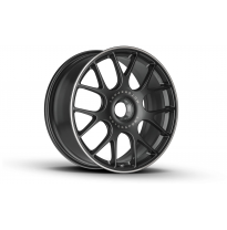 Llanta BBS CH-R 12x20 SATIN BLACK COLOR STANDARD (Satin Black) El kit contiene: llanta CH-R / Aro de protección /
Tapa central 2