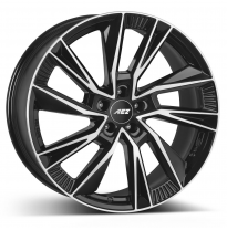 Llanta AEZ Havanna dark  20 X 8,00 Negro Pulido