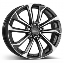 Llanta DEZENT KS dark 16 X 6,50 Gunmetal /Pulido