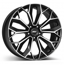 Llanta AEZ Leipzig dark 20 X 9,00 Negro Pulido