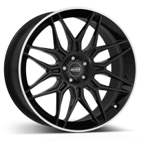 Llanta DOTZ LongBeach dark 20 X 9,00 Negro/ labio pulido