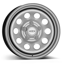 Llanta DOTZ Modular 16 x 7 Silver 5/120  -  ET30  -  Buje 65 VW Amarok 2H / 2HS2